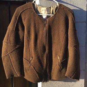 Etoile Isabel Marant chunky knit olive sz 2